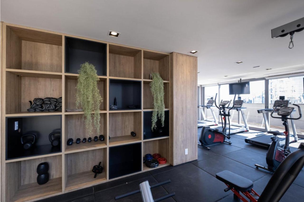 Studio Automatizado Luxo Andar Alto 상파울루 외부 사진