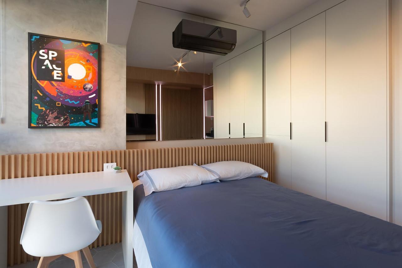 Studio Automatizado Luxo Andar Alto 상파울루 외부 사진